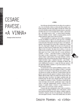 (Tradução de Rita Ciotta Neves) AVINHA