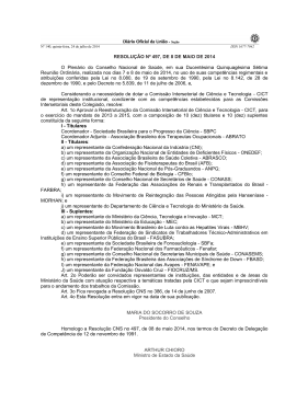 497 - Conselho Nacional de Sa&uacute;de