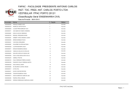 Engenharia Civil - ITPAC Porto Nacional