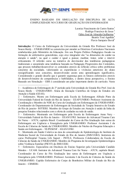 ENSINO BASEADO EM SIMULA&Ccedil;&Atilde;O EM
