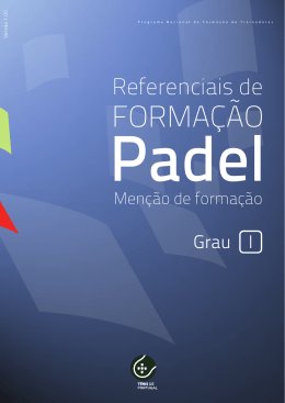 Grau I - Ref. Formação - Instituto do Desporto de Portugal