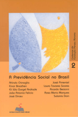 A Previd&ecirc;ncia Social no Brasil