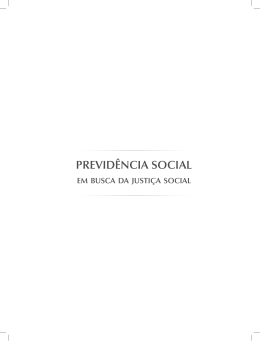 5269.1 Previd&ecirc;ncia Social - Em Busca da Justi&ccedil;a