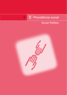 8. Previd&ecirc;ncia social