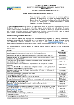 Abertura Edital