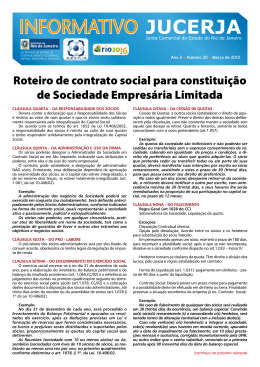 informativo n&ordm; 21