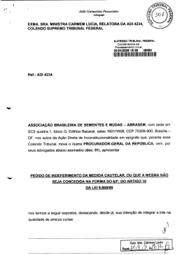 Amicus Curiae ABRASEM