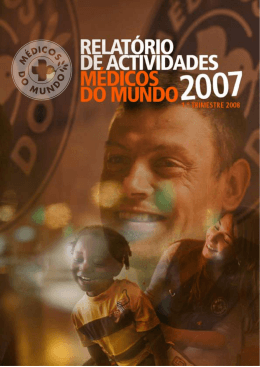Relatório de Actividades de 2007