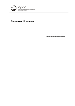 Recursos Humanos para Biotecnologia
