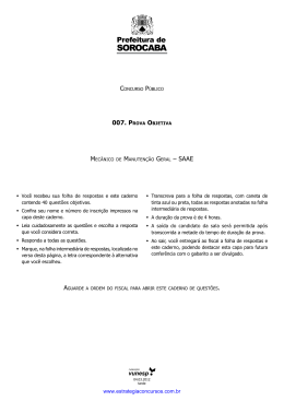folha intermedi&aacute;ria de respostas