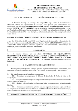 Visualizar - Prefeitura de Concei&ccedil;&atilde;o das Alagoas