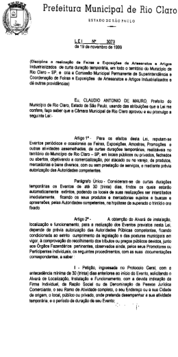 Prefeitura Municipal de Rio Claro