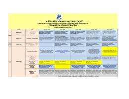 Imprimir Programa&ccedil;&atilde;o