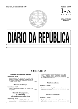 SUMÁRIO - Secretaria Regional Educação Recursos Humanos