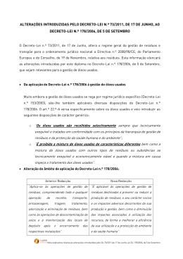 Decreto-Lei n.º 73/2011, de 17 de Junho