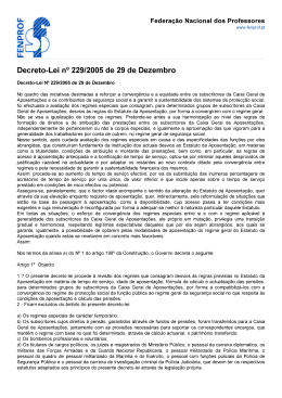 Decreto-Lei n&ordm; 229/2005 de 29 de Dezembro