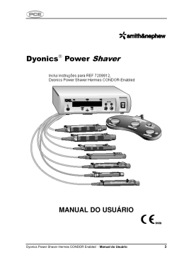 Dyonics Power Shaver IFU0022 RevB - 2