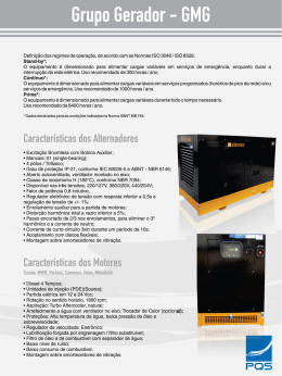 Grupo Gerador- GMG