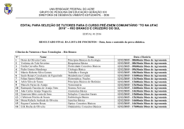 Data, hora e conte&uacute;do da prova did&aacute;tica