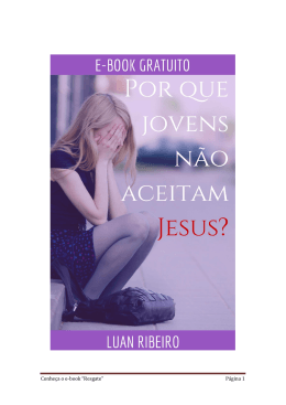 Por que jovens n&atilde;o aceitam Jesus