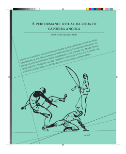 A performance ritual da roda de capoeira angola