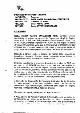 PROCESSO No TCE I 010414/ 2002 NATUREZA: Recurso