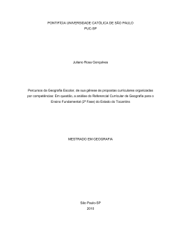 PONTIF&Iacute;CIA UNIVERSIDADE CAT&Oacute;LICA DE S&Atilde;O