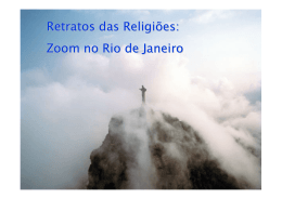 Retratos das Religiões: Zoom no Rio de Janeiro