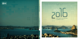Plano eStrat&eacute;gico da Prefeitura do rio de janeiro