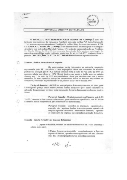 2003 - Sindicato dos Trabalhadores Rurais de Camaqu&atilde;, Extens&atilde;o
