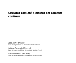 11 Circuitos com at&eacute; 4 malhas em corrente cont&iacute;nua