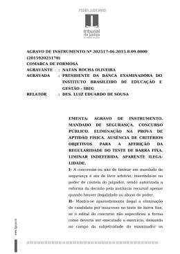 agravo de instrumento n&ordm; 202517-46.2015.8.09.0000 (201592025170)