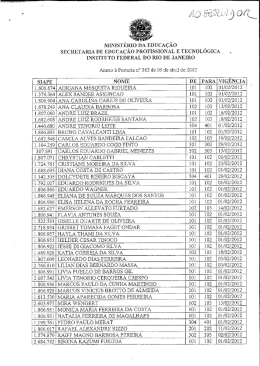 IVIINISTE`RIO DA EDUCAÇÃO