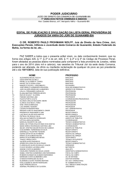PODER JUDICI&Aacute;RIO - iGuanambi.com.br