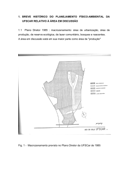 1. BREVE HIST&Oacute;RICO DO PLANEJAMENTO F&Iacute;SICO