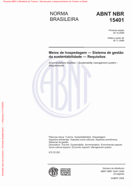 ABNT NBR 15401