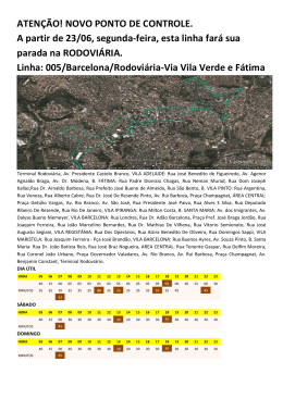 Linha 005 - Blog do Madeira