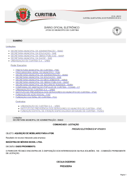 DI&Aacute;RIO OFICIAL ELETR&Ocirc;NICO