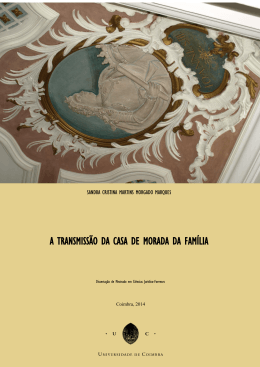 A TRANSMISS&Atilde;O DA CASA DE MORADA DA FAM&Iacute;LIA