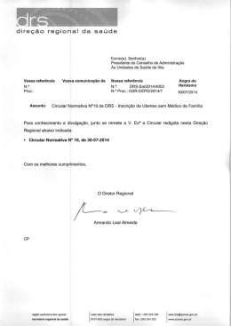 dire&ccedil;&atilde;o regional da sa&uacute;de