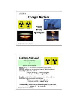 Energia Nuclear - Instituto de F&iacute;sica