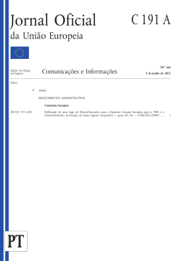 Jornal Oficial da União Europeia