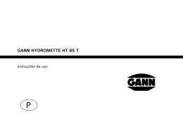 GANN HYDROMETTE HT 85 T