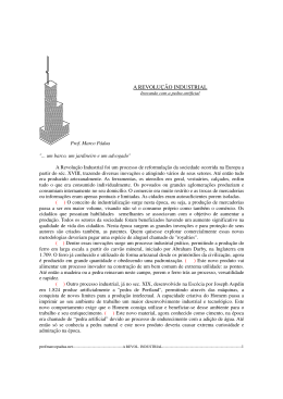A REVOLU&Ccedil;&Atilde;O INDUSTRIAL