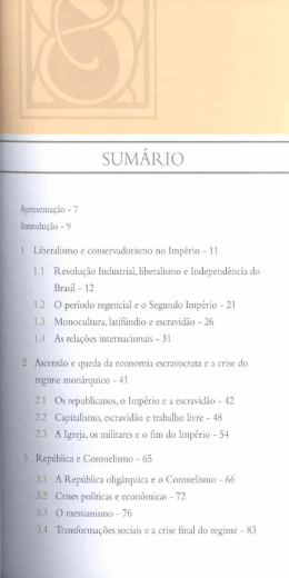 "` Li Revolu&ccedil;&atilde;o Industrial, liberalismo e Independ&ecirc;ncia do Brasil