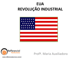 História - EUA - Revolução Industrial