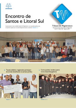 Encontro de Santos e Litoral Sul
