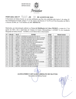 Portaria2015_4223_Matrícula_CHC PM/2015