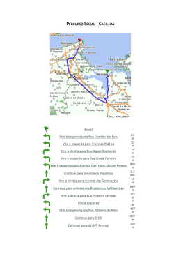 COMO CHEGAR - do mapa