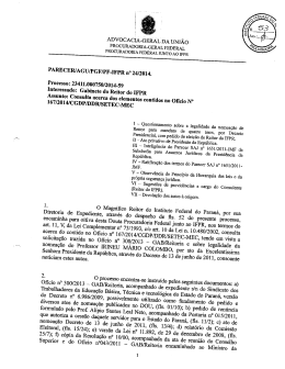PARECER/AGU/PF/PR-IFPR nº 24/2014, de 26/02/14